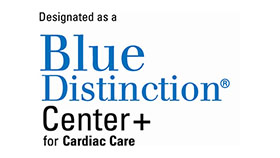 blue distinction center logo