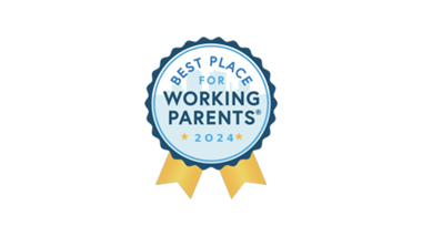 Best Place for Working Parents 2024 badge