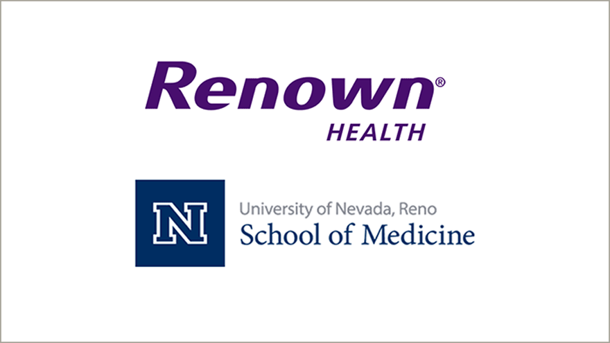 Renown and UNR School of Medicine Logo